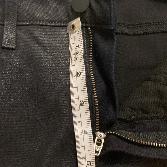 L’Agence Margot style, coated black skinny jeans, size 30 GUC - Picture 12 of 14
